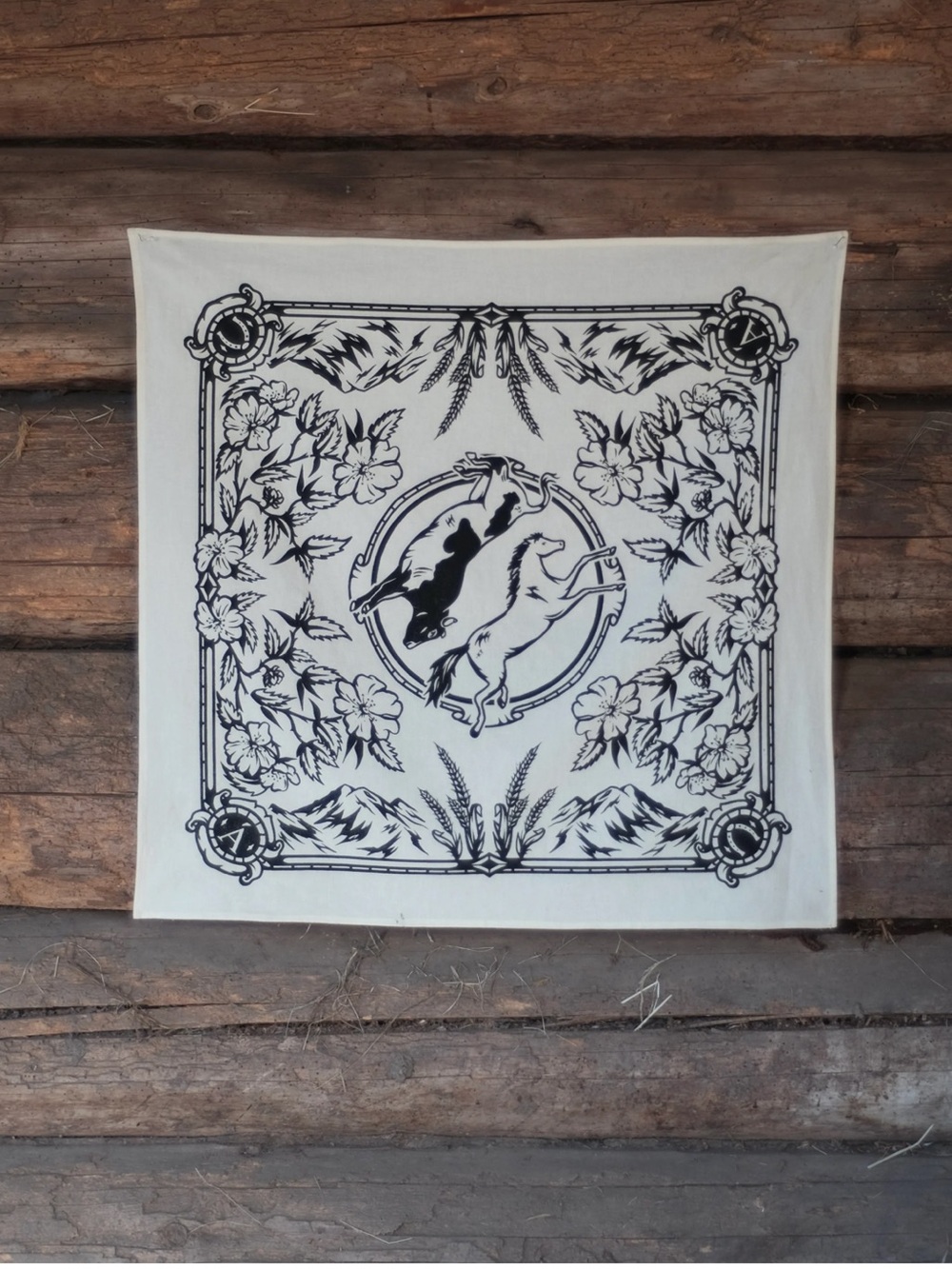 ANIAN The Wild Rose Bandana